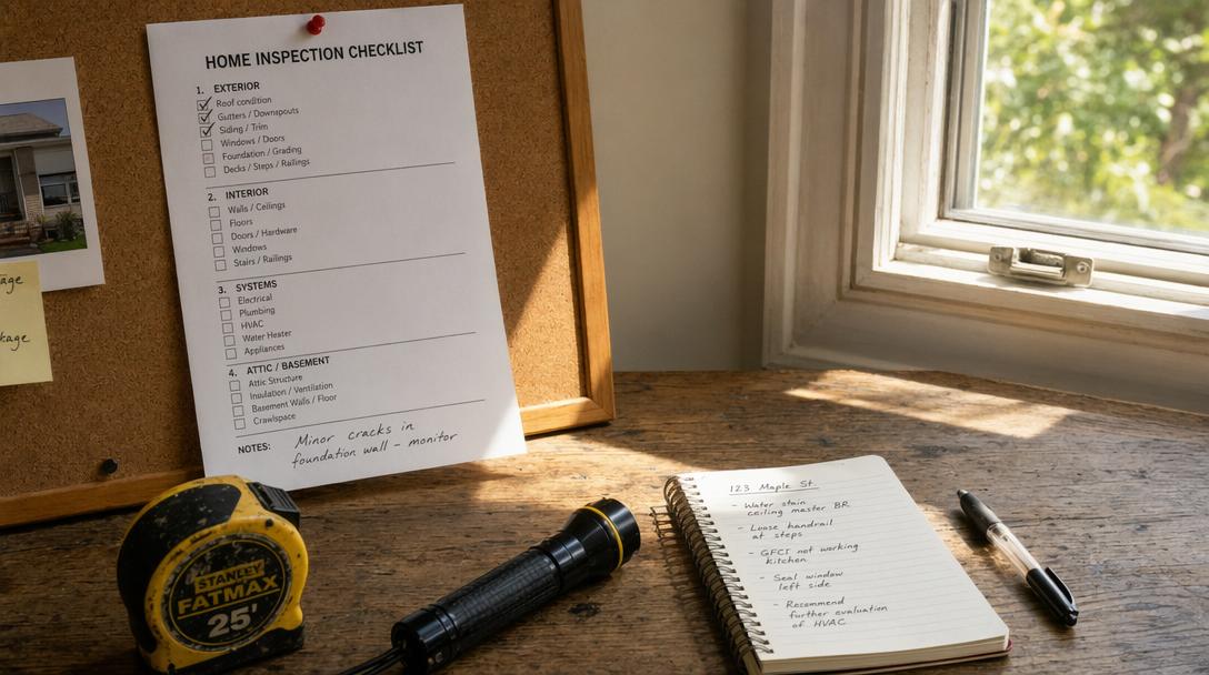 Step-by-Step Guide to Creating a Comprehensive Home Inspection Checklist